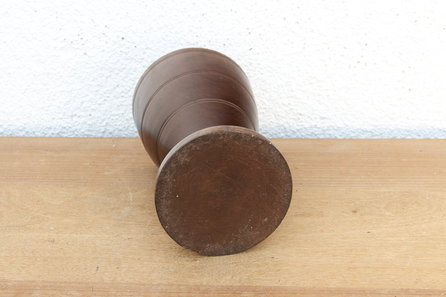 Early 20th Century Ceylon Turned Wood Goblet