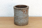 Antique Lavender-Gray Goa Measuring Pot