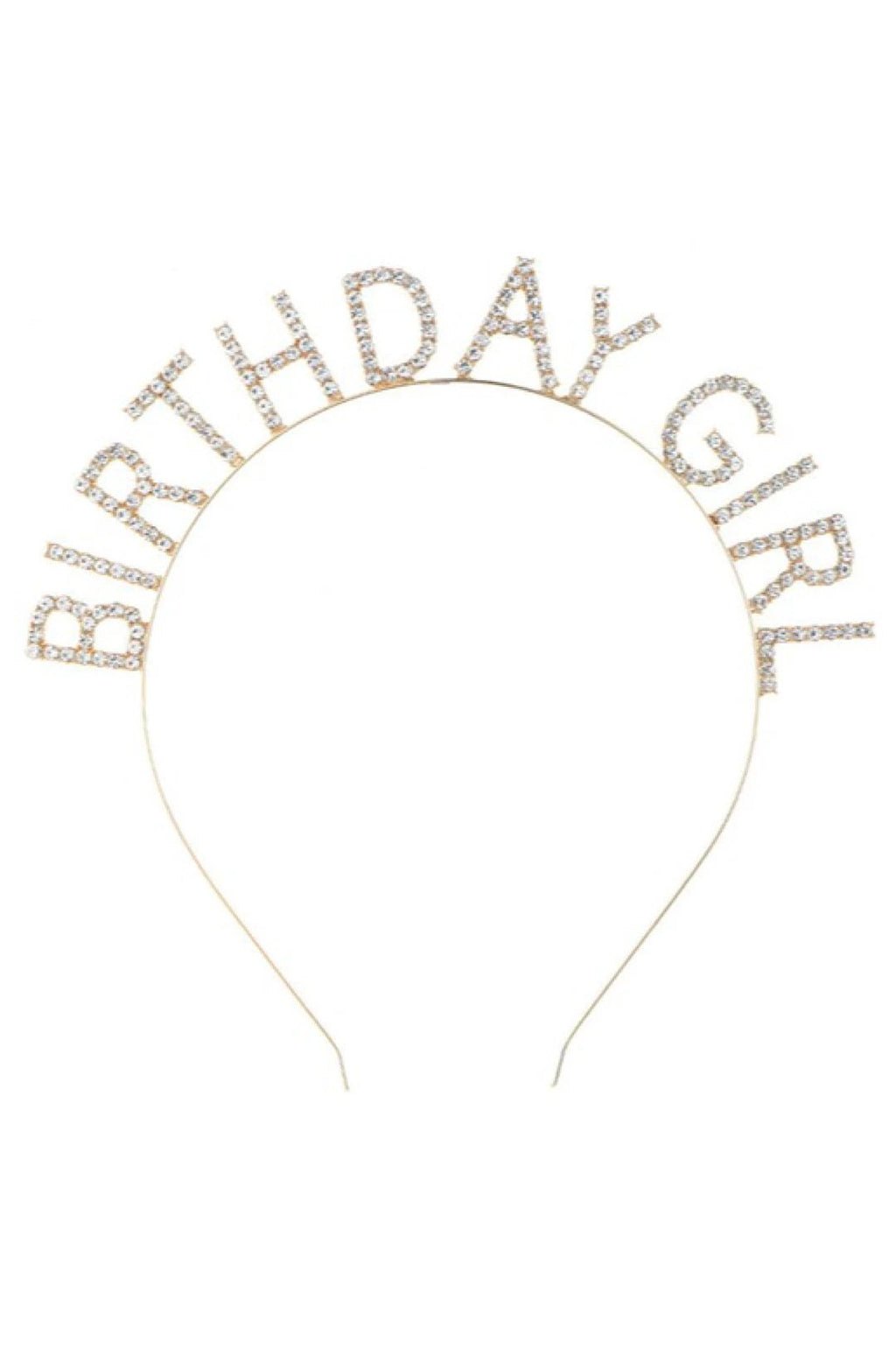 Happy Birthday Bling Bling Headband by Social Butterfly Collection