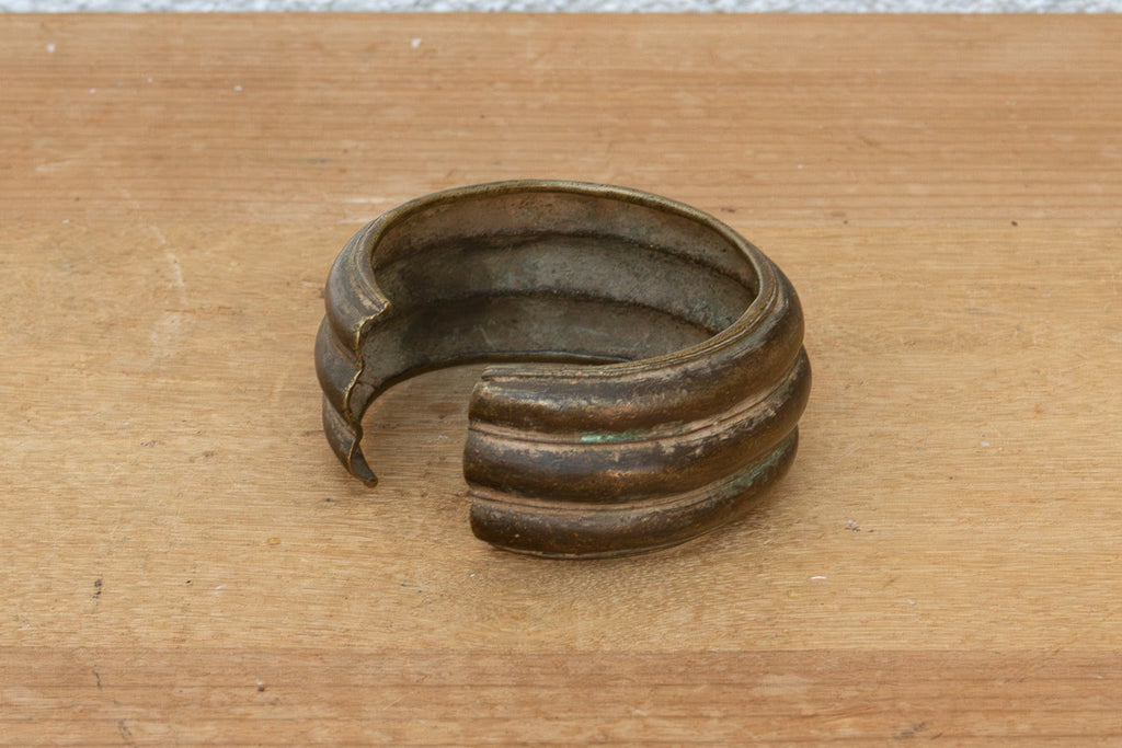 Antique West African Brass Bracelet