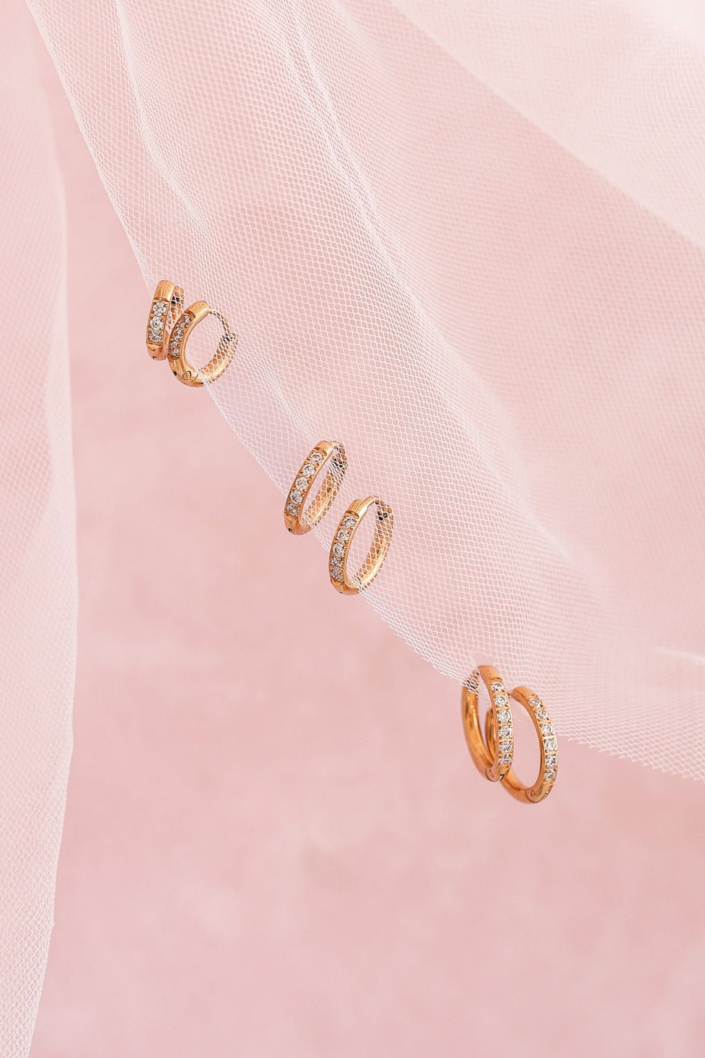Micro Crystal Hoop