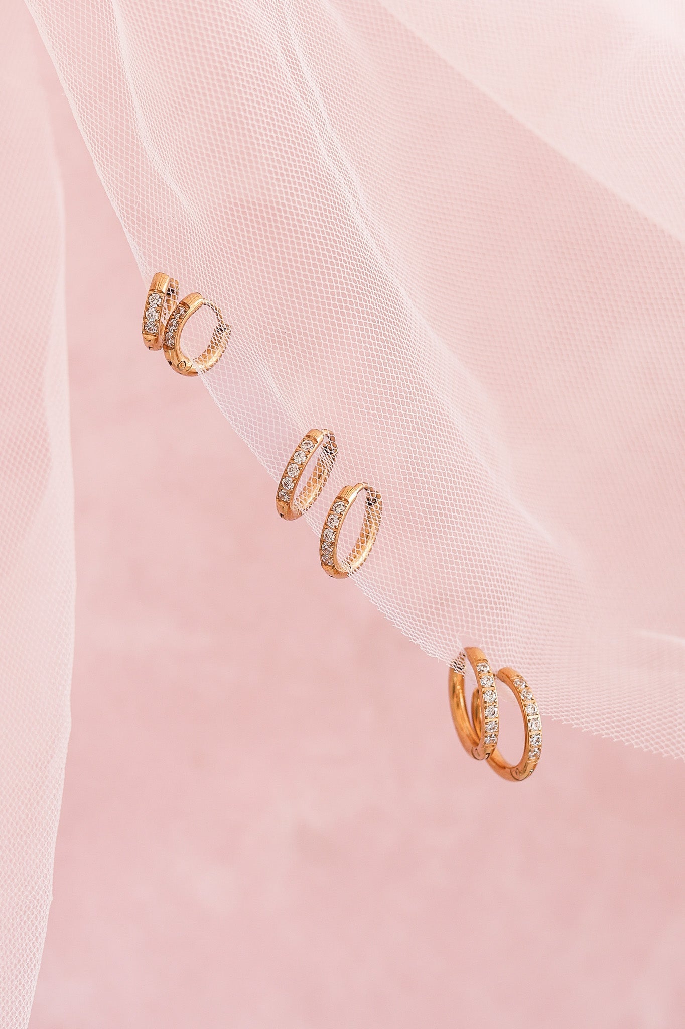 Micro Crystal Hoop