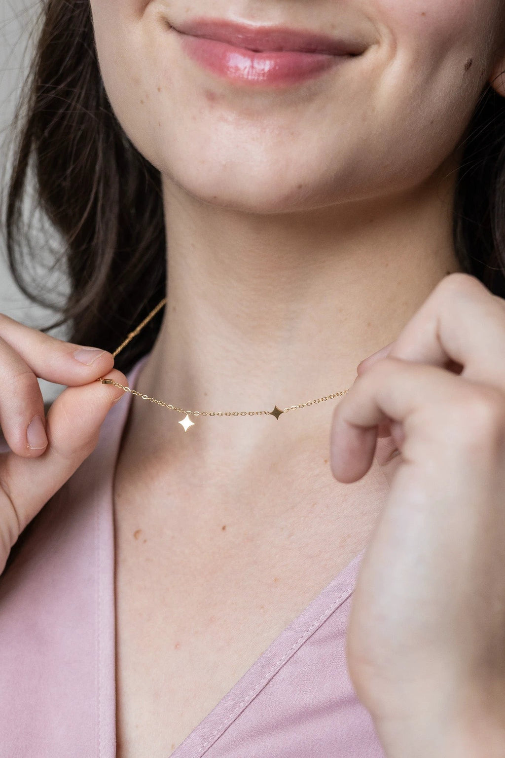 Stardust Necklace by Rose & Clay