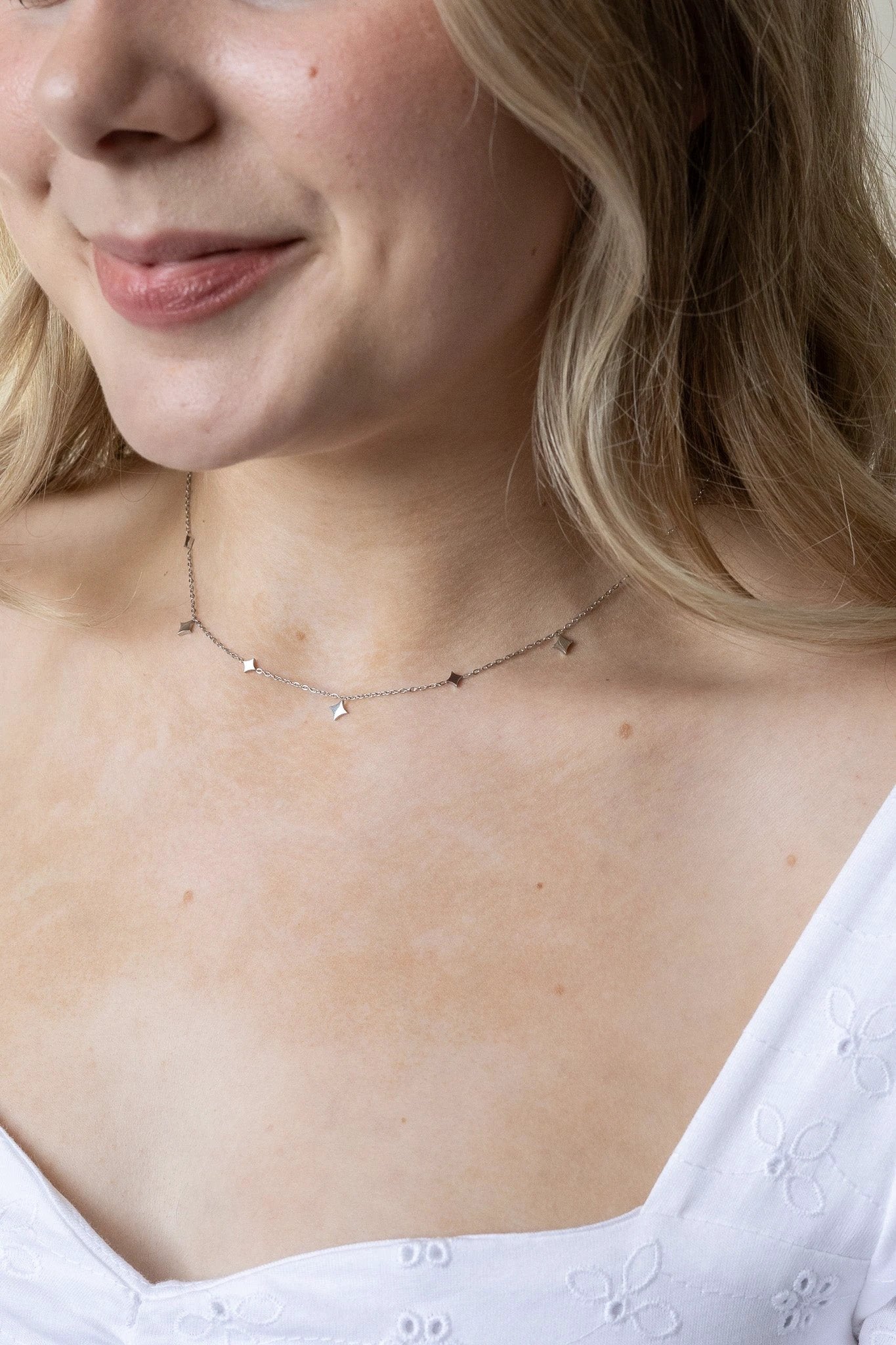 Stardust Necklace by Rose & Clay