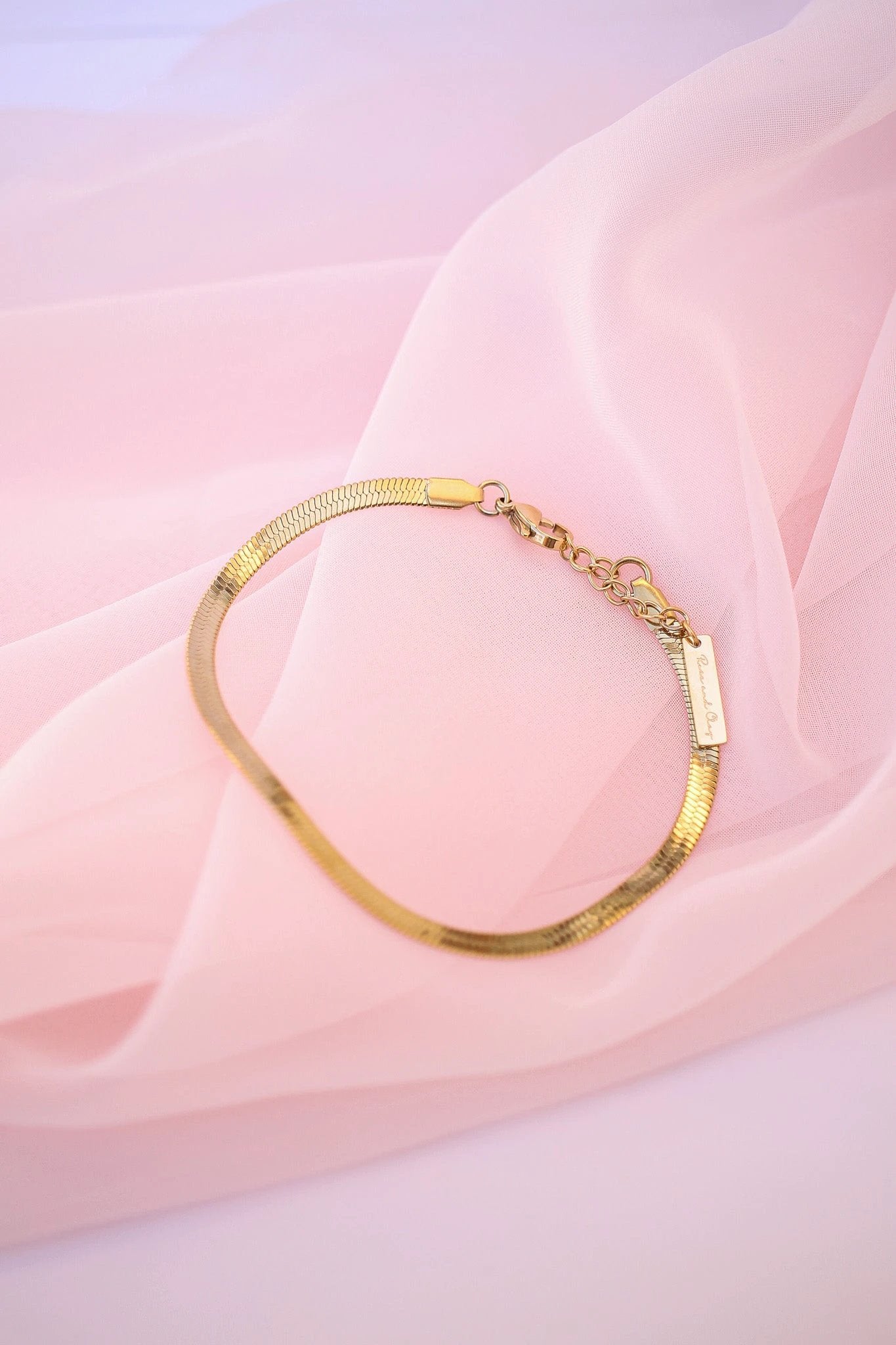 Athens Anklet by Rose & Clay