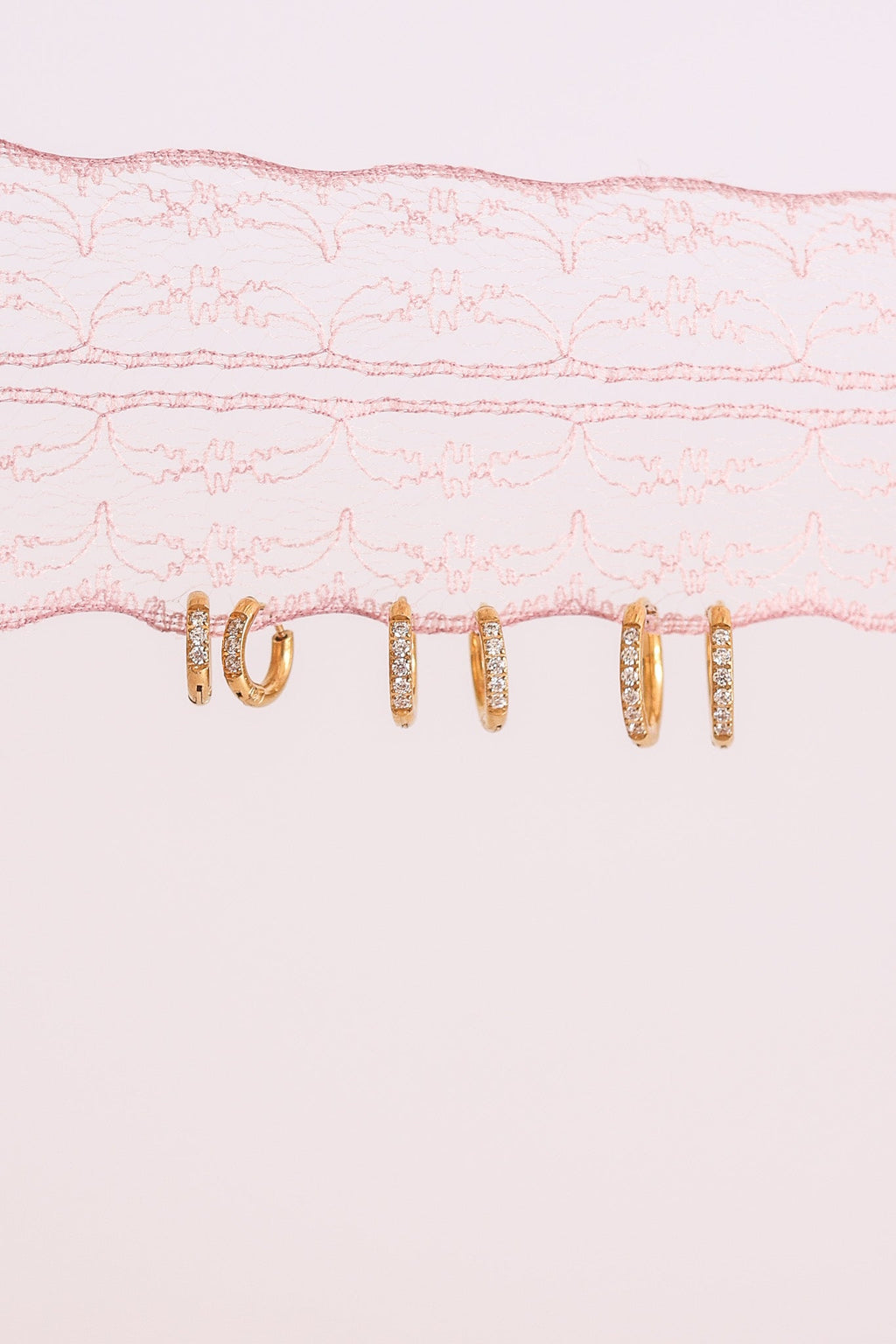Micro Crystal Hoop
