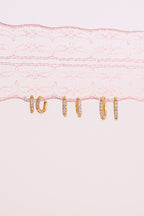 Micro Crystal Hoop