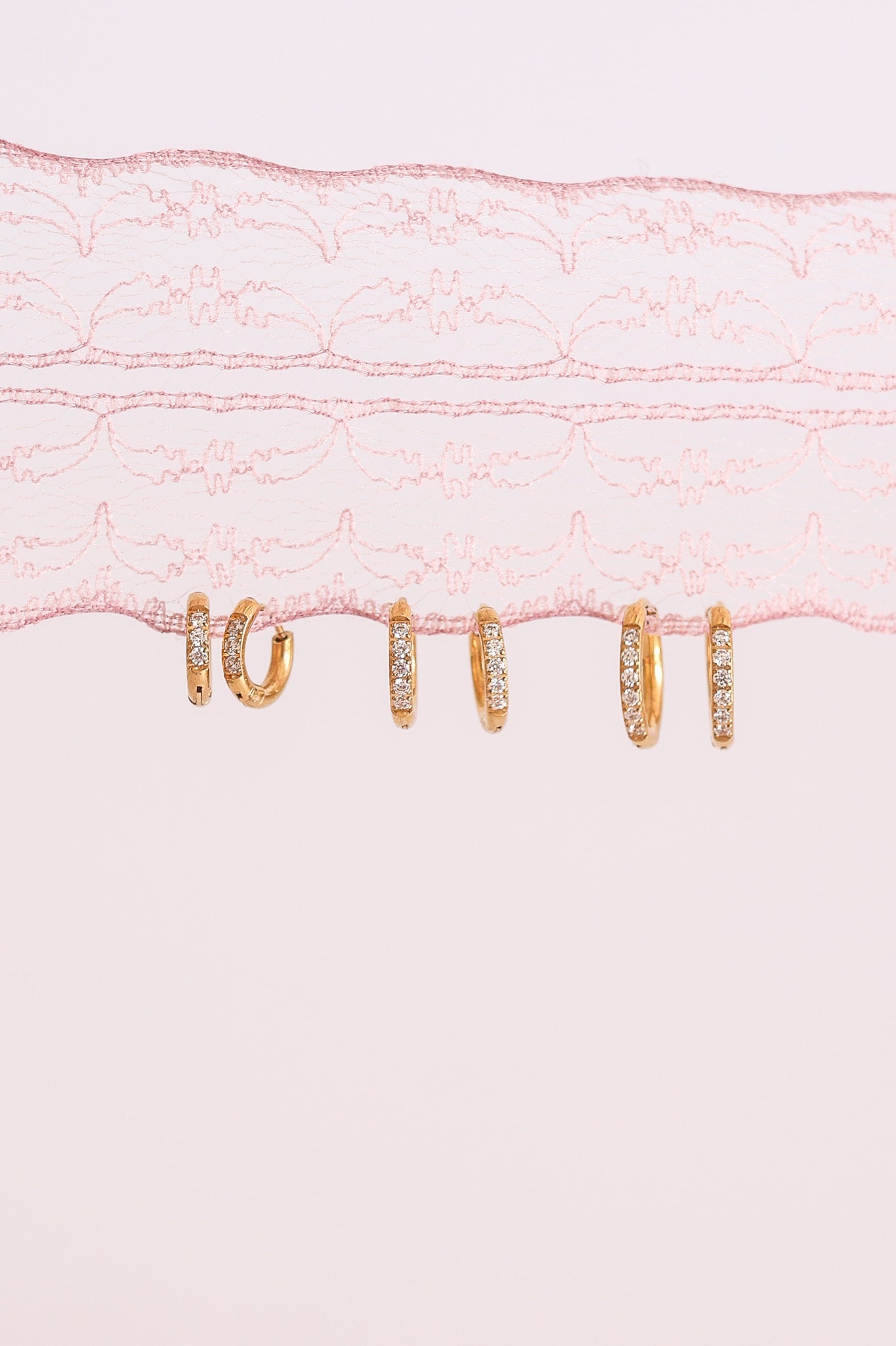 Micro Crystal Hoop