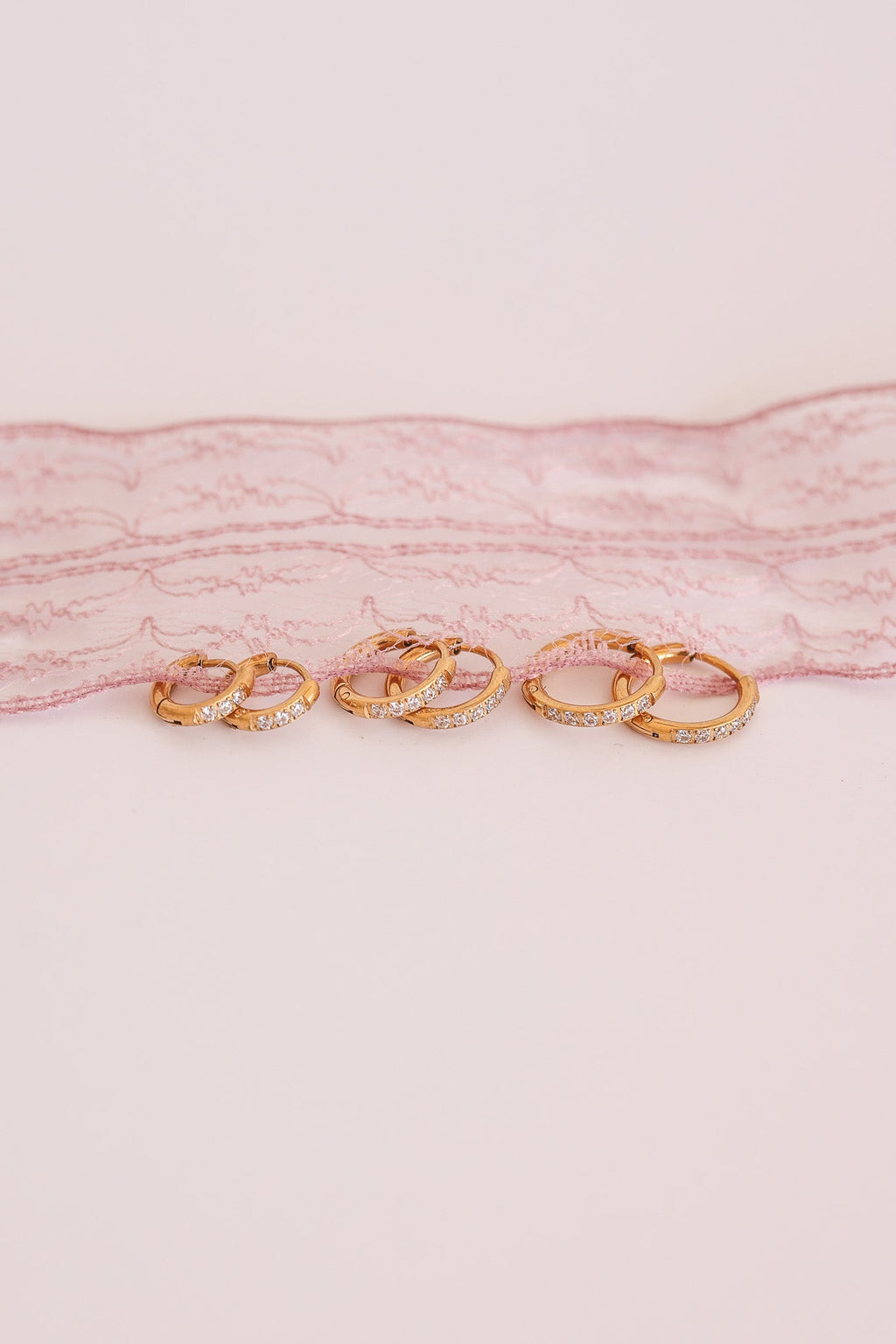 Micro Crystal Hoop