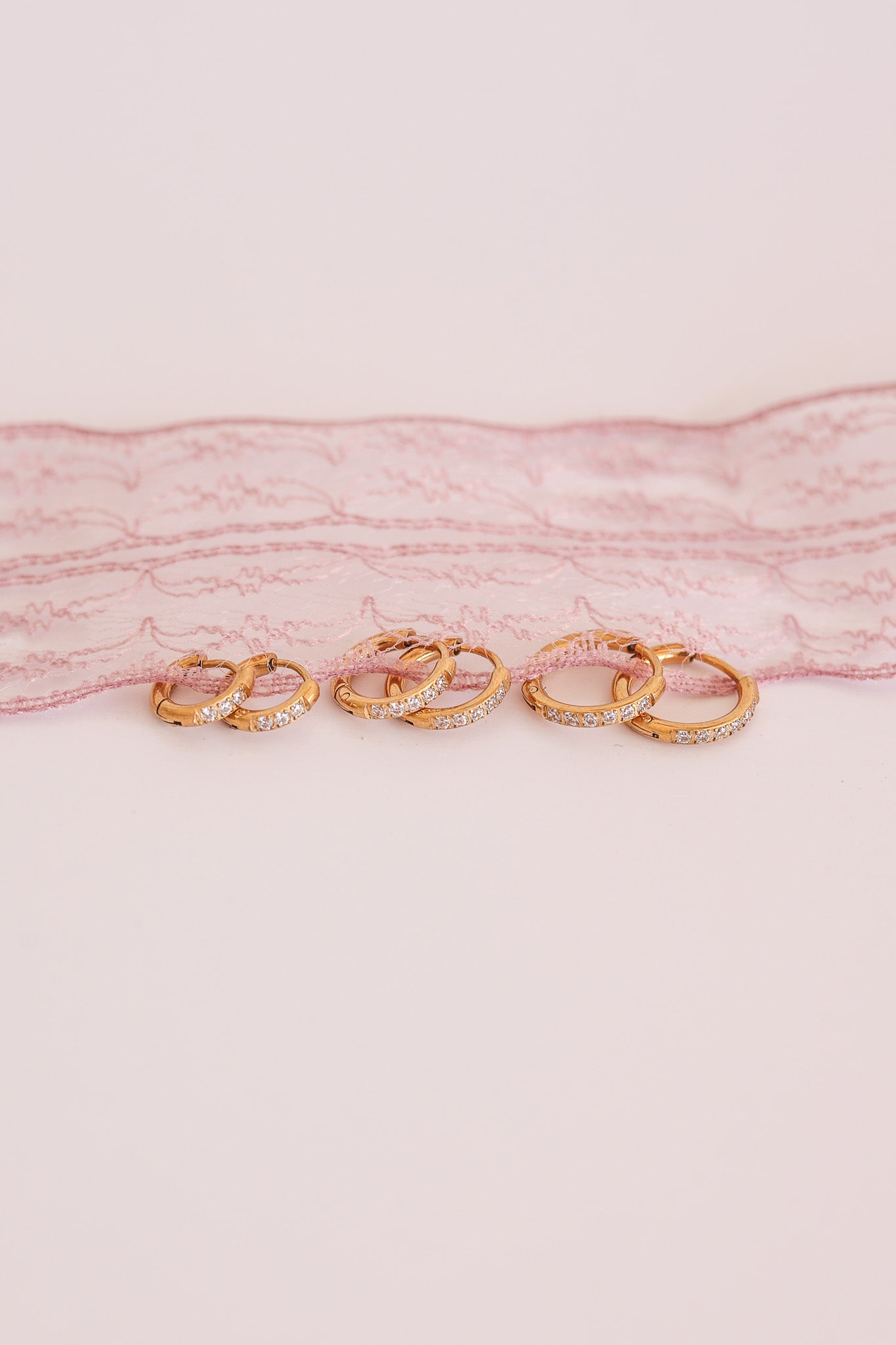 Micro Crystal Hoop