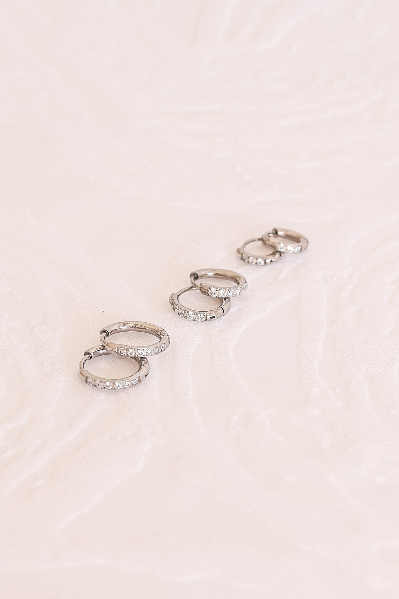 Micro Crystal Hoop