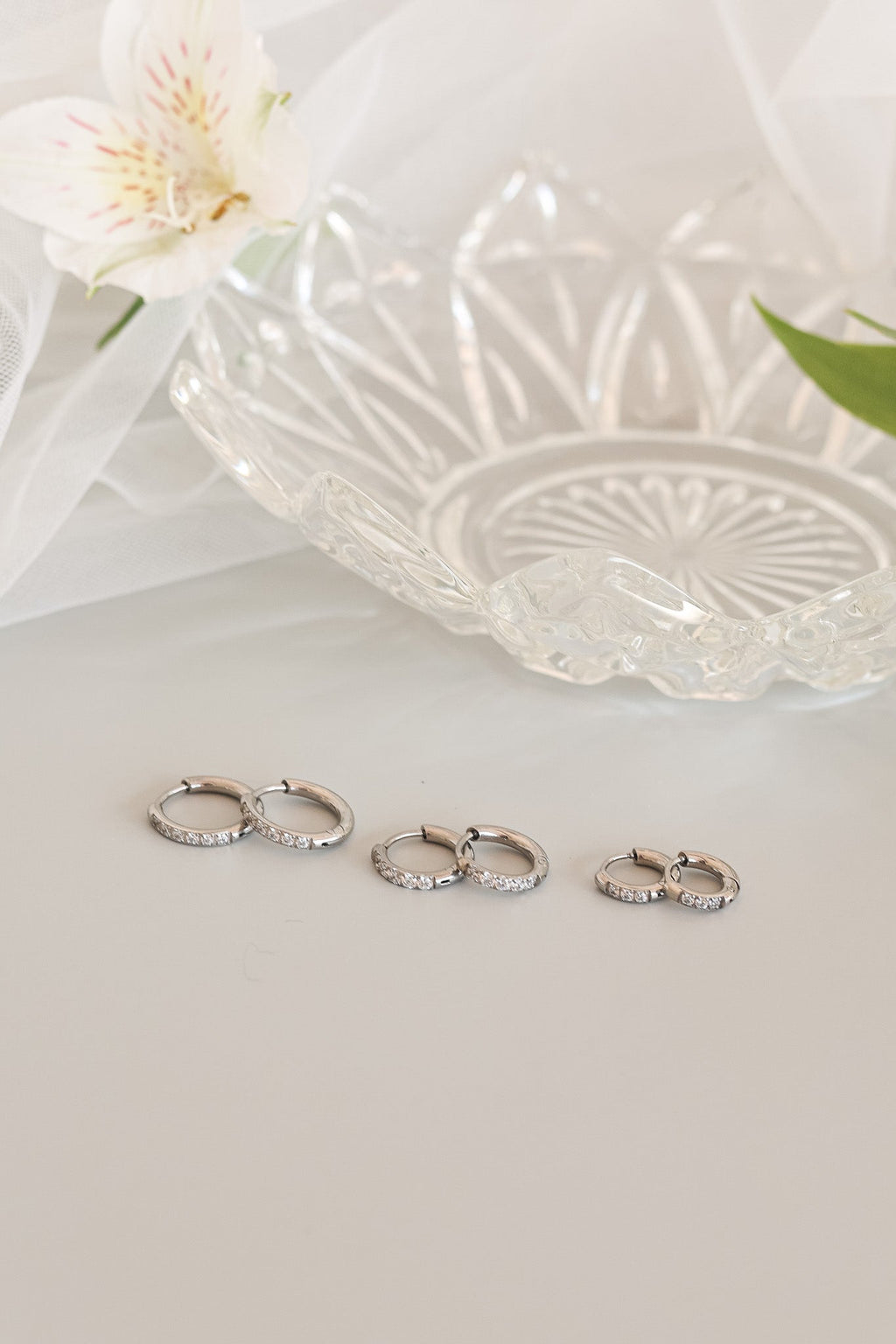 Micro Crystal Hoop