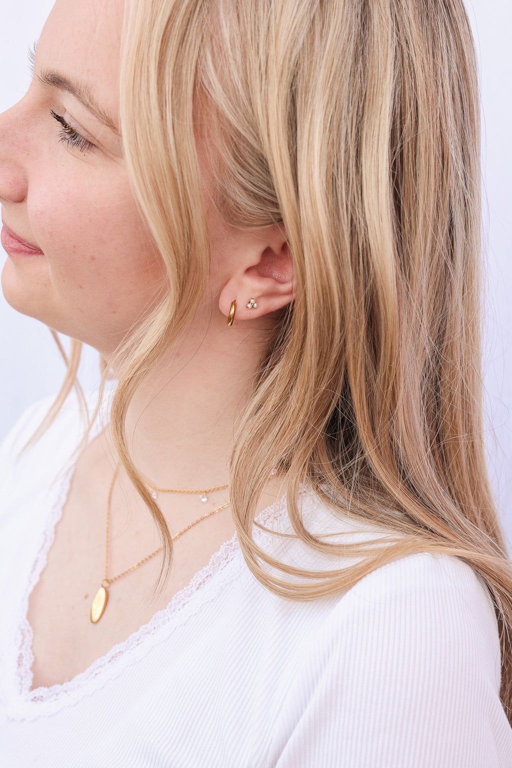 Pearl Trio Flat Back