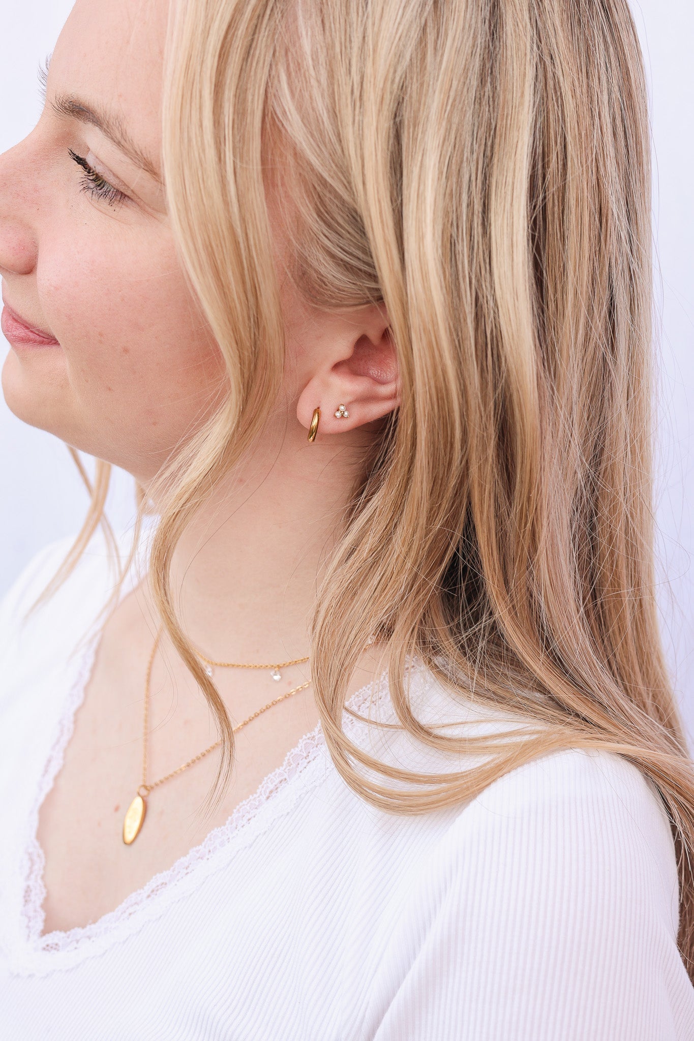 Pearl Trio Flat Back