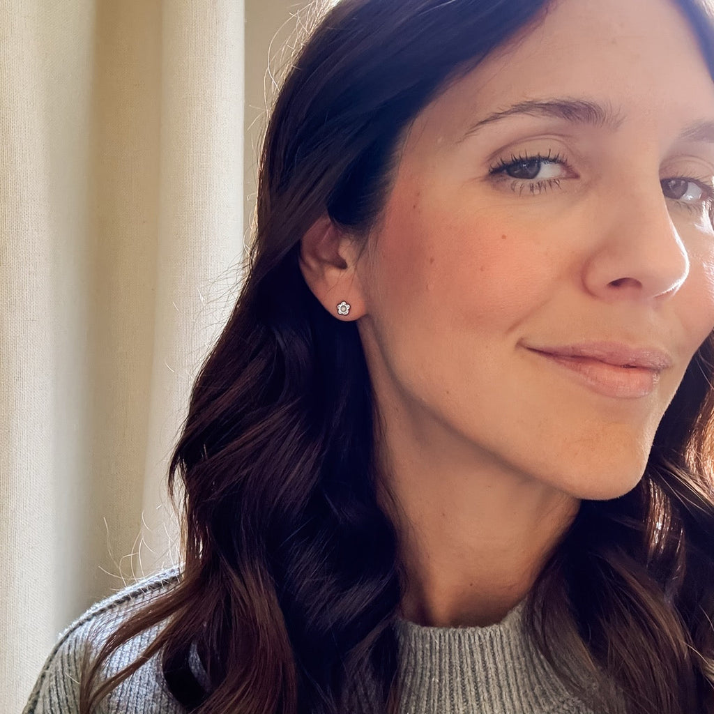 Autumn Bloom Mini Stud Earrings