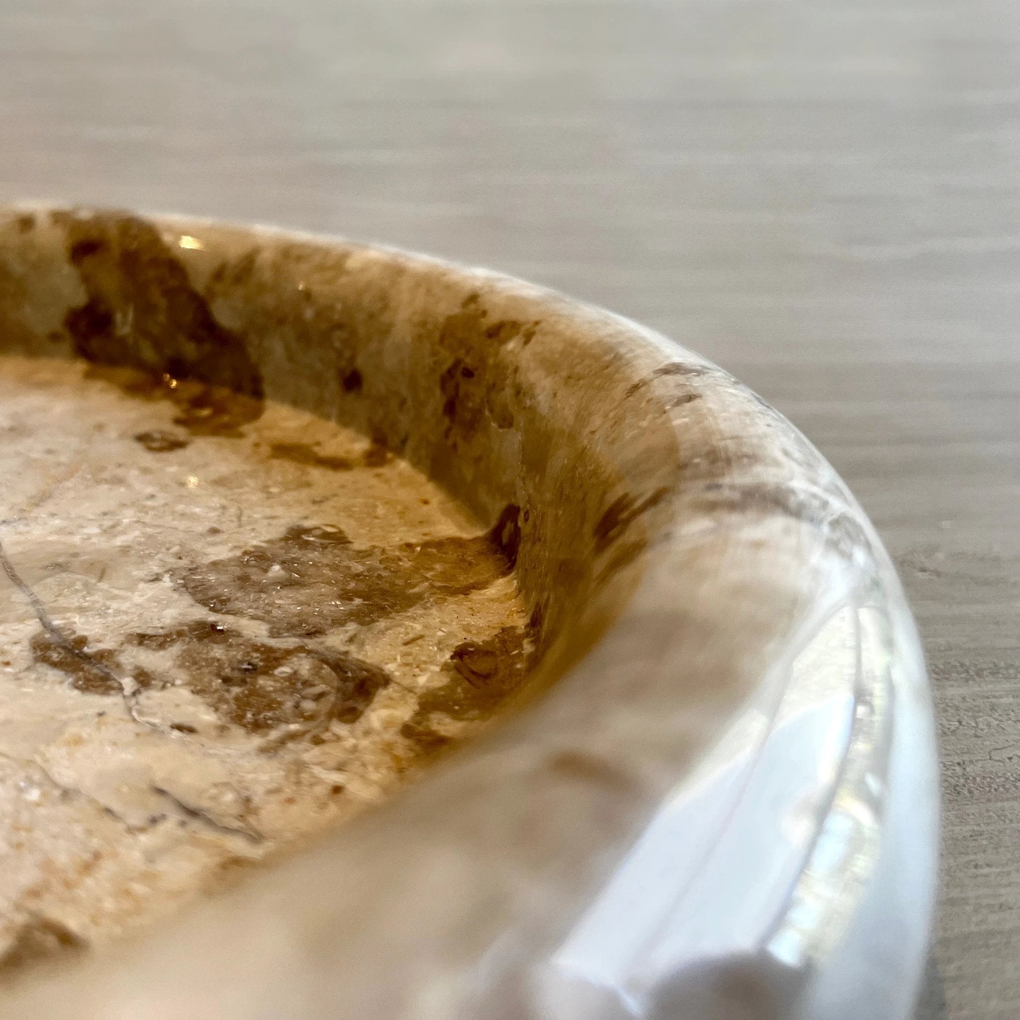 Decorative Stone Bowl by Source by Studio Skara