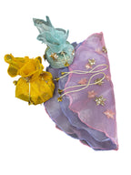 Tissue Open Potli with Star Design - Assorted