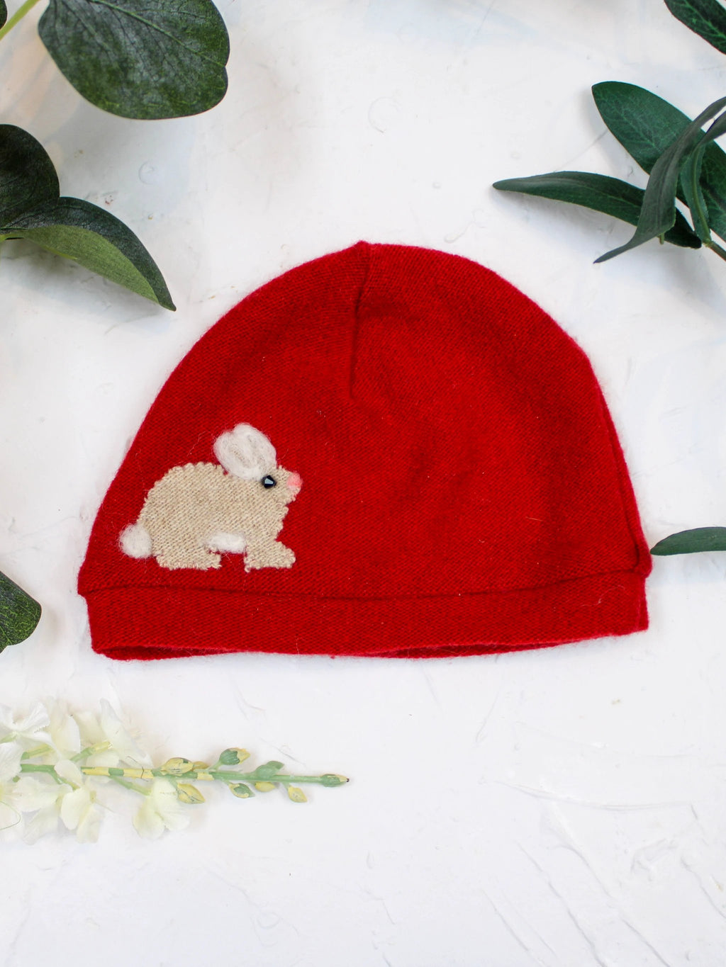 Bunny Cashmere Hat - Newborn by Ash & Rose