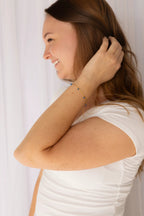 Madison Bracelet in Blue by Rose & Clay