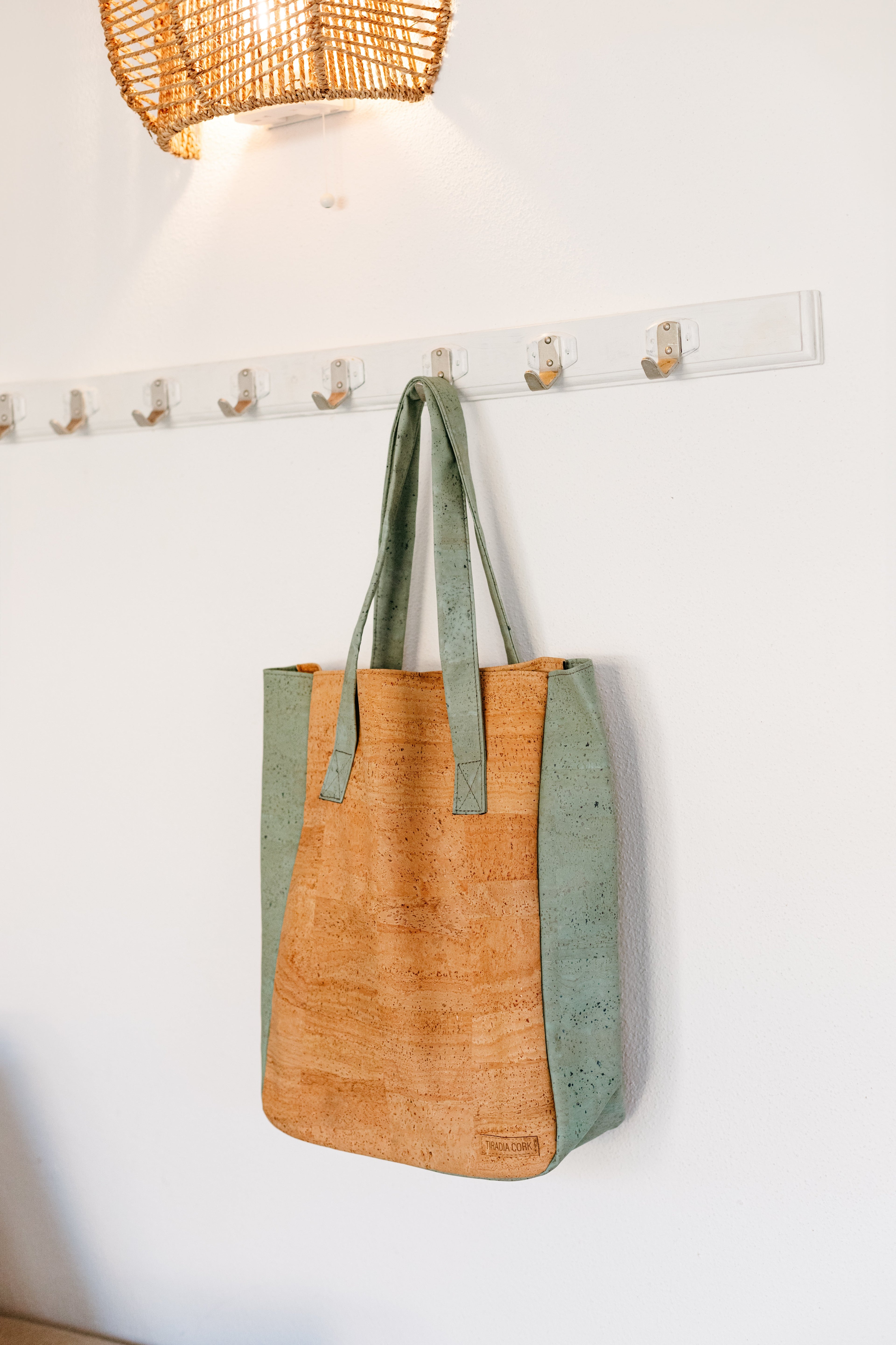 Farmers Market Shoulder Bag by Tiradia Cork
