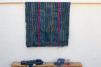Dogon African Chromatic Stitching Indigo Throw