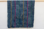 Dogon African Chromatic Stitching Indigo Throw