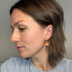 Clementine Huggie Hoop Charms by Oh Clementine