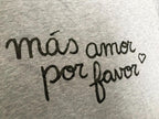 More Love Please Tee - Grey by Fair Anita