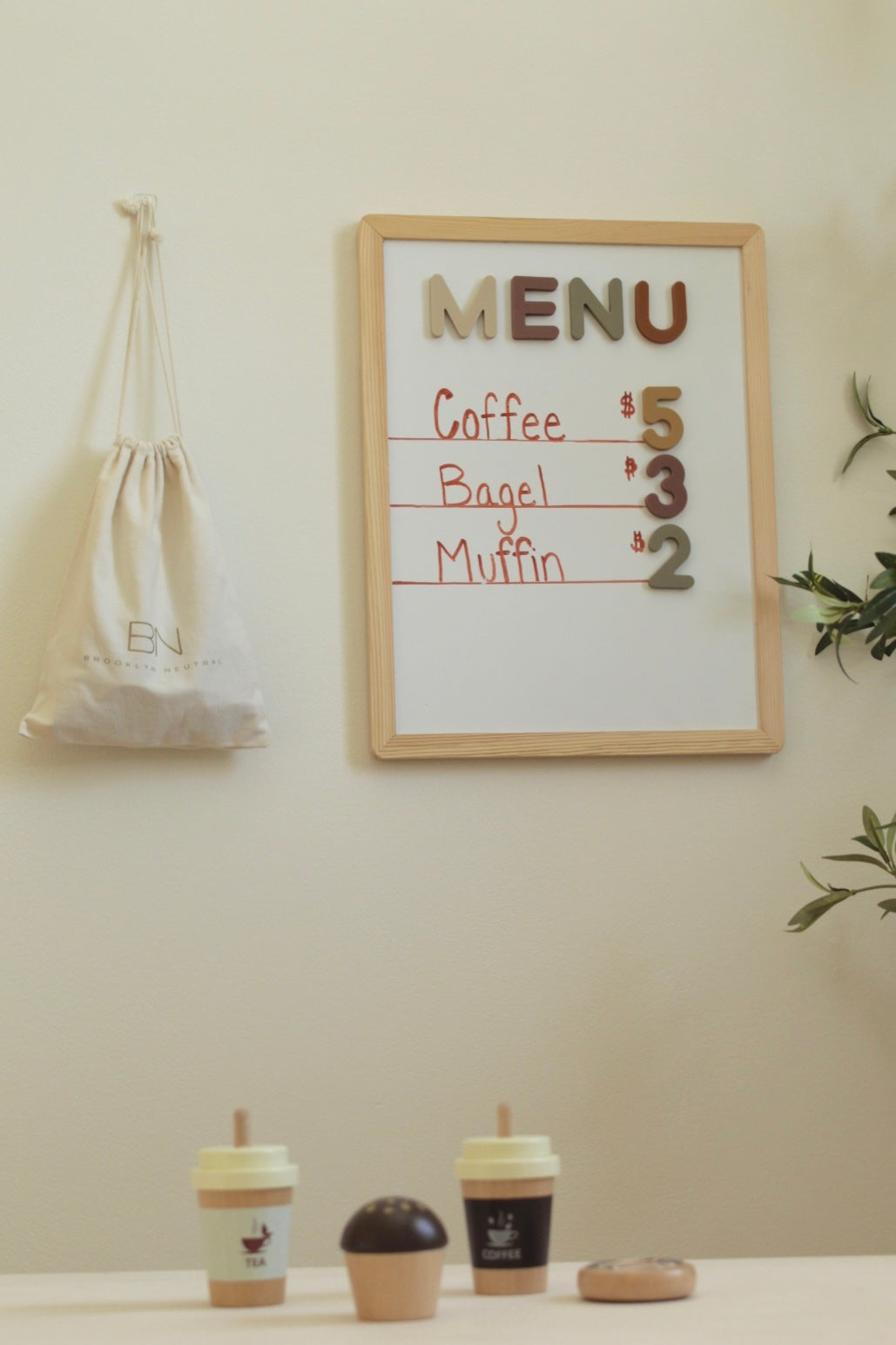 Silicone Magnetic Numbers 20 Piece Playset