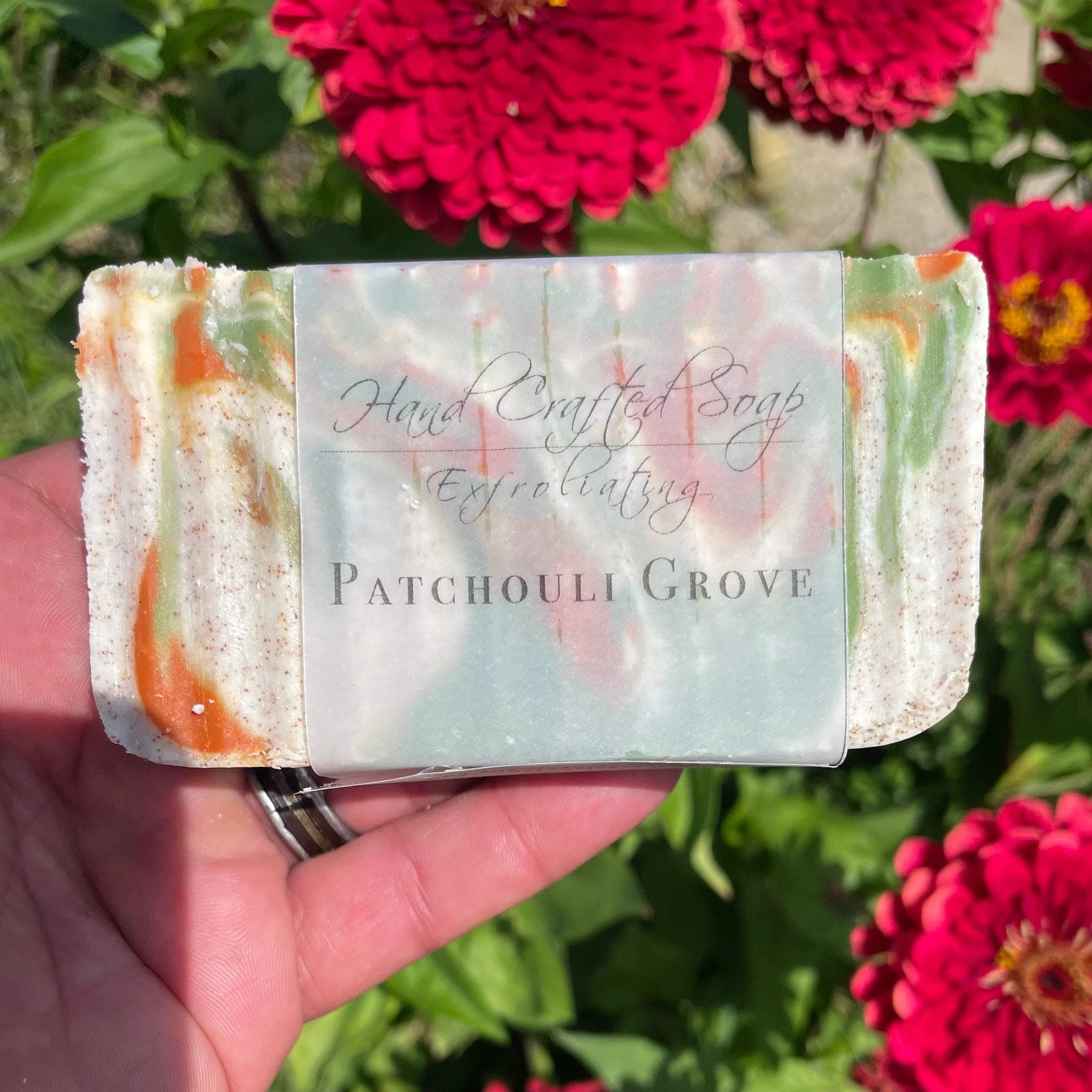 Soap - Patchouli Grove (Exfoliating) by Creme de la Crop