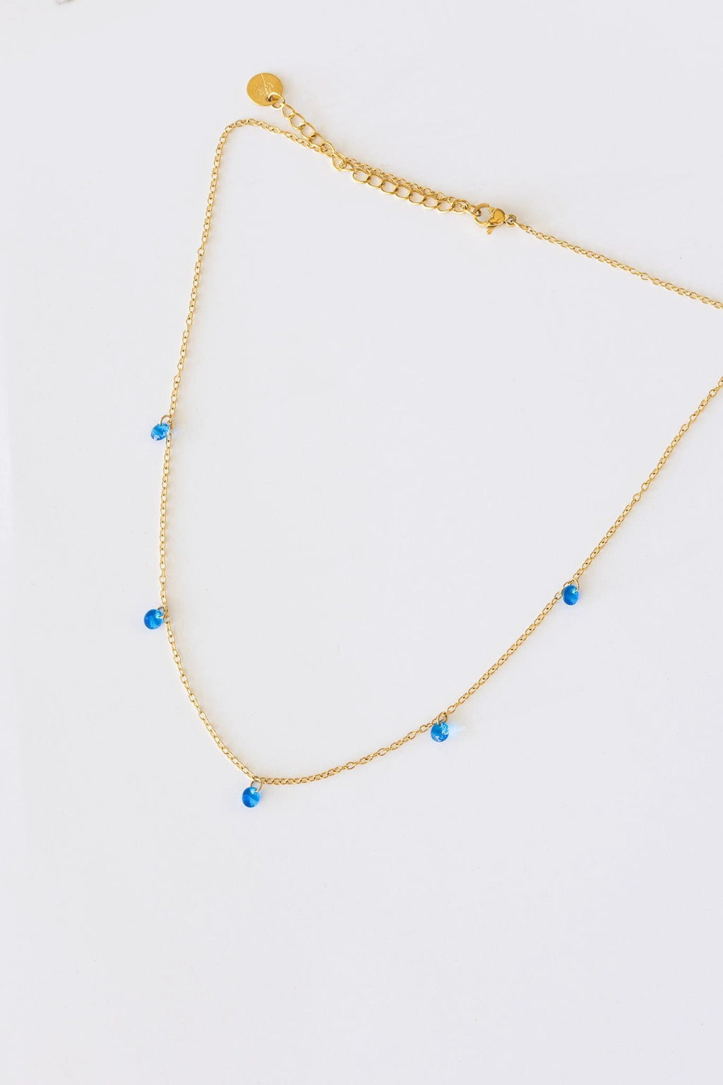 Madison Necklace in Blue by Rose & Clay