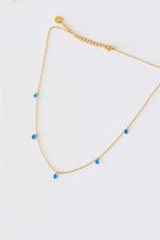 Madison Necklace in Blue by Rose & Clay