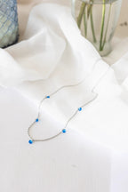 Madison Necklace in Blue by Rose & Clay