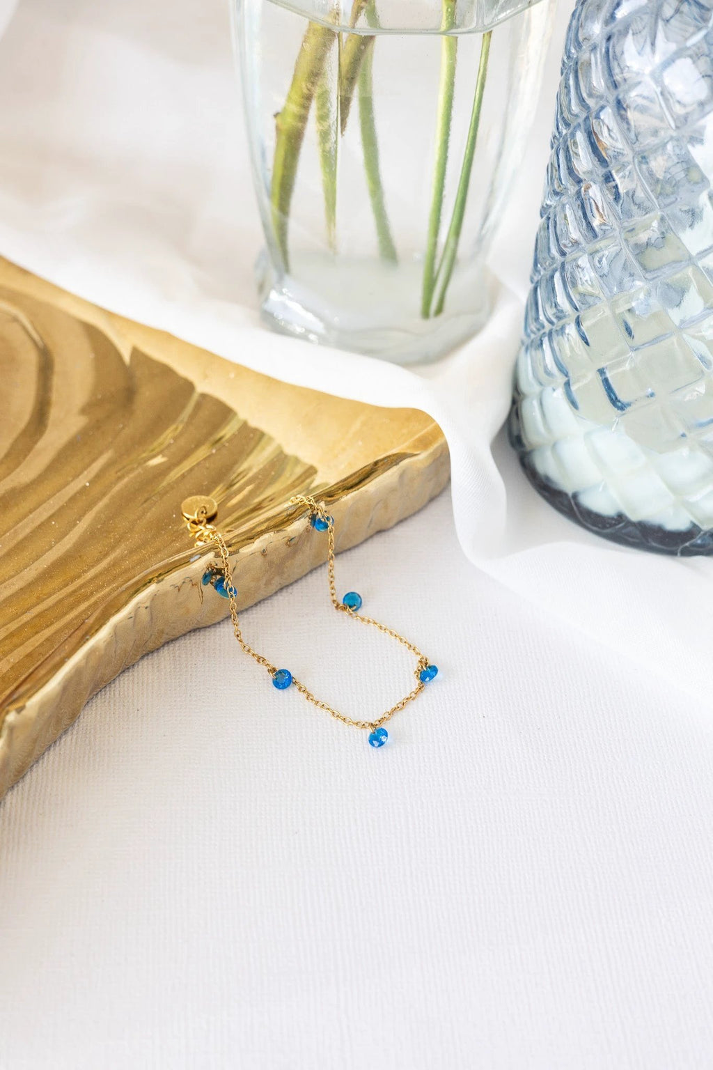 Madison Bracelet in Blue by Rose & Clay
