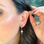 Mini Bumble Bee Stud Earrings by Oh Clementine