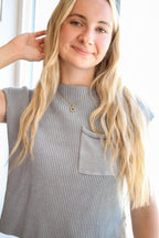 Pearl Initial Necklace by Rose & Clay