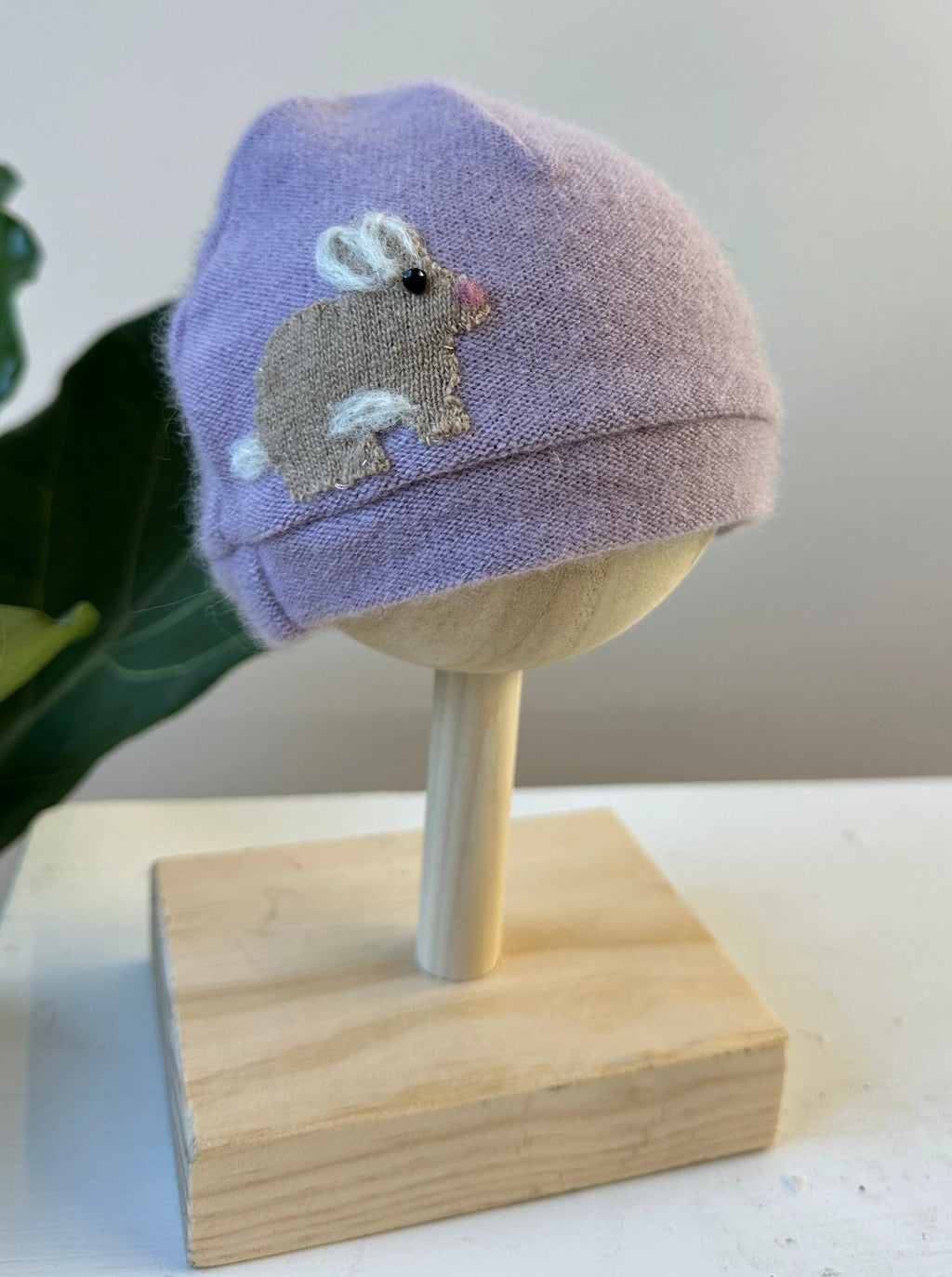 Bunny Cashmere Hat - Newborn by Ash & Rose