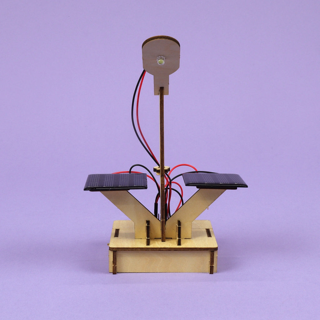 Smart Light Sensitive Solar Lamp DIY Kit, Educational STEM Toy by Kitsville