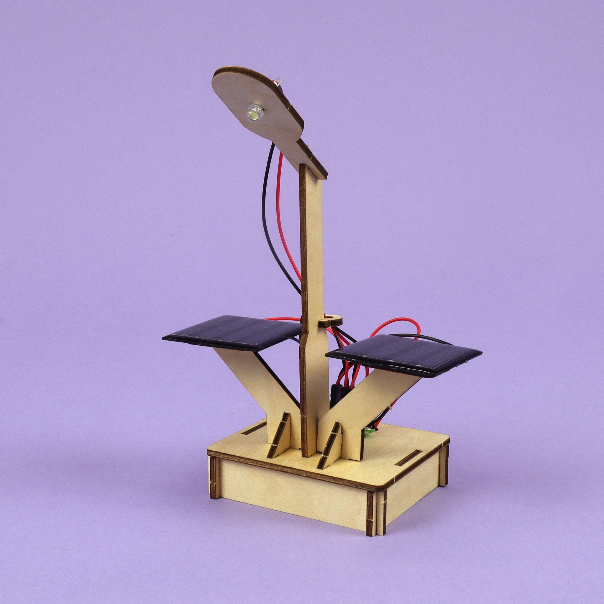 Smart Light Sensitive Solar Lamp DIY Kit, Educational STEM Toy by Kitsville