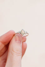 Serena Opal Ring in Silver by Rose & Clay