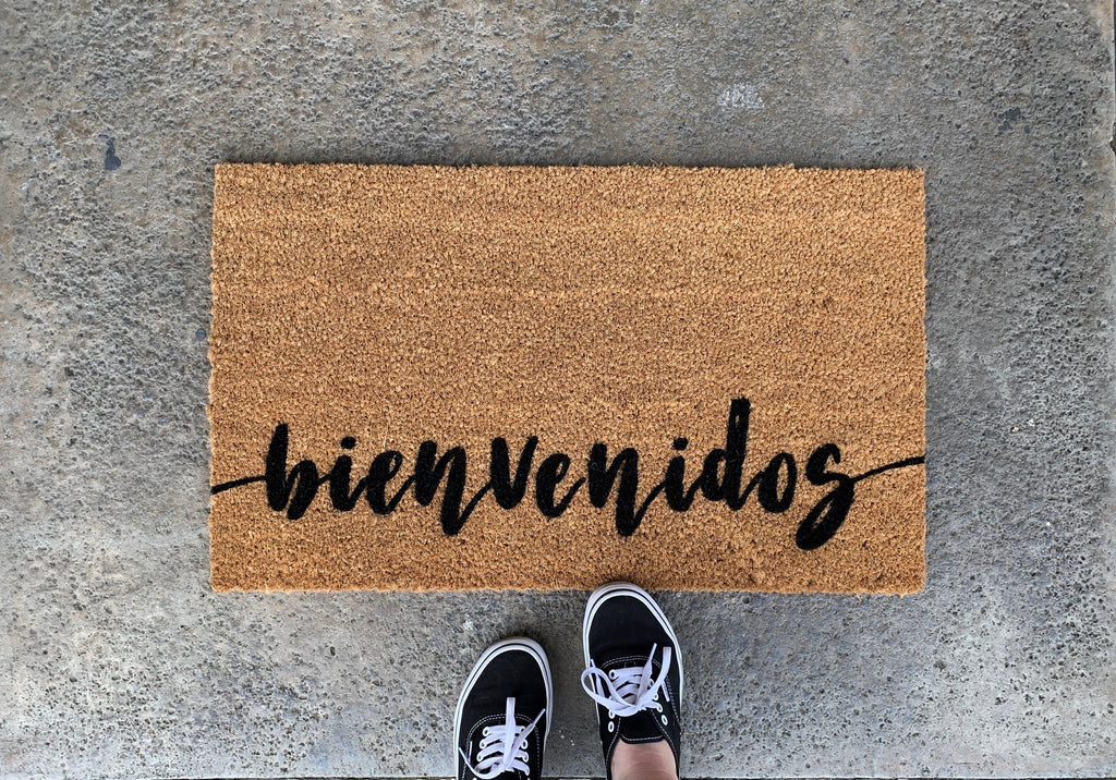 bienvenidos Spanish Outdoor Doormat