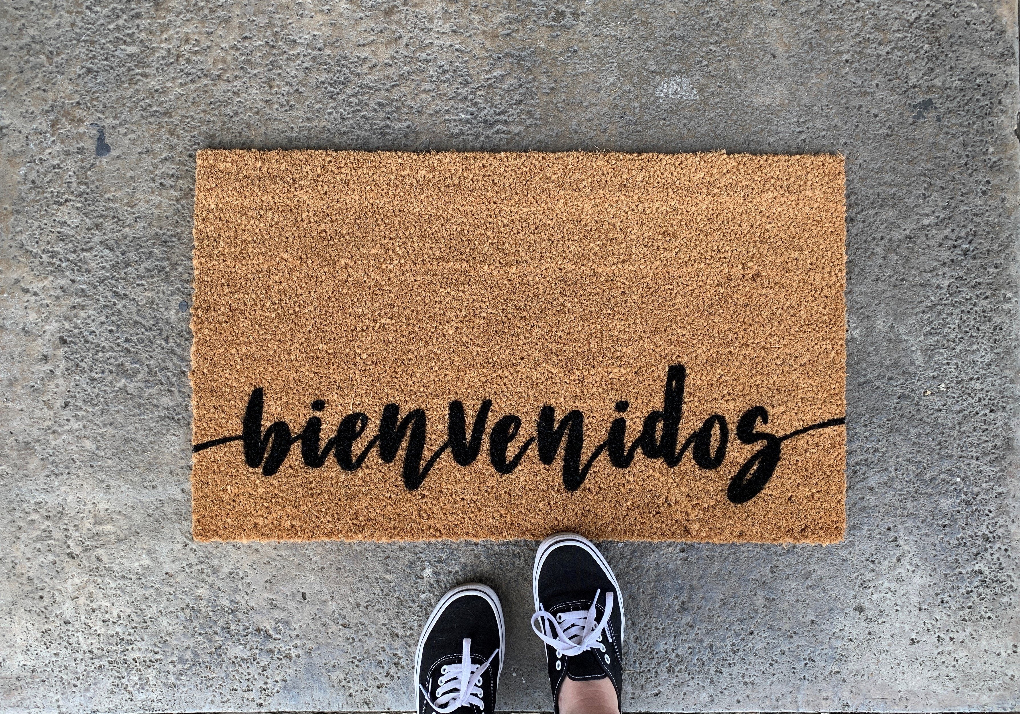 bienvenidos Spanish Outdoor Doormat