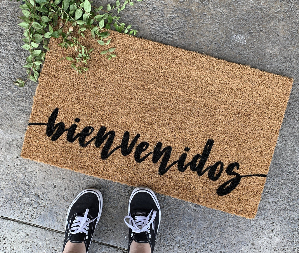 bienvenidos Spanish Outdoor Doormat