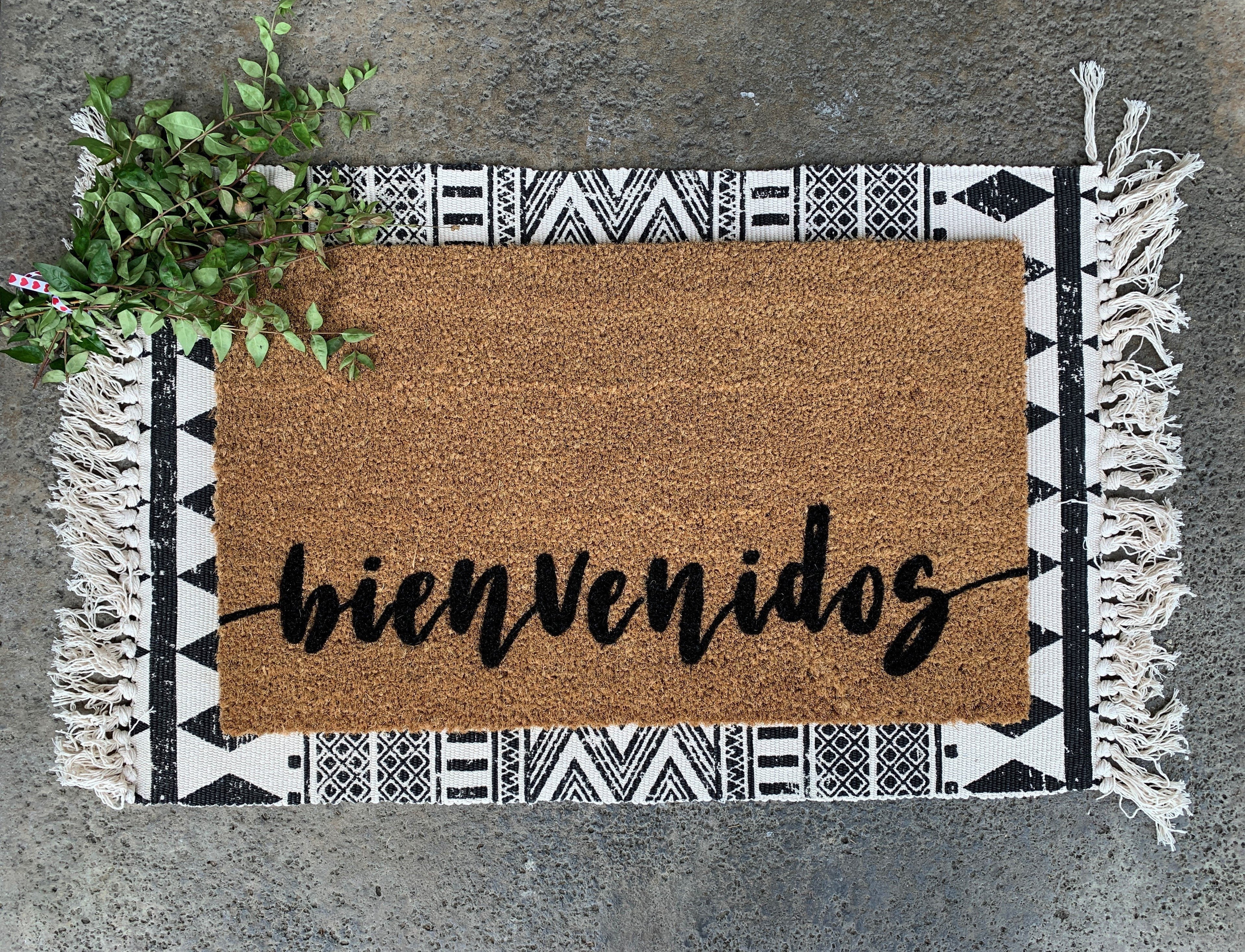 bienvenidos Spanish Outdoor Doormat