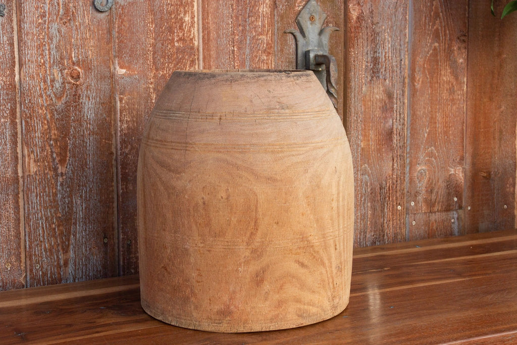 Sahja Nepalese Tribal Ghee Pot by DE-COR | Globally Inspired