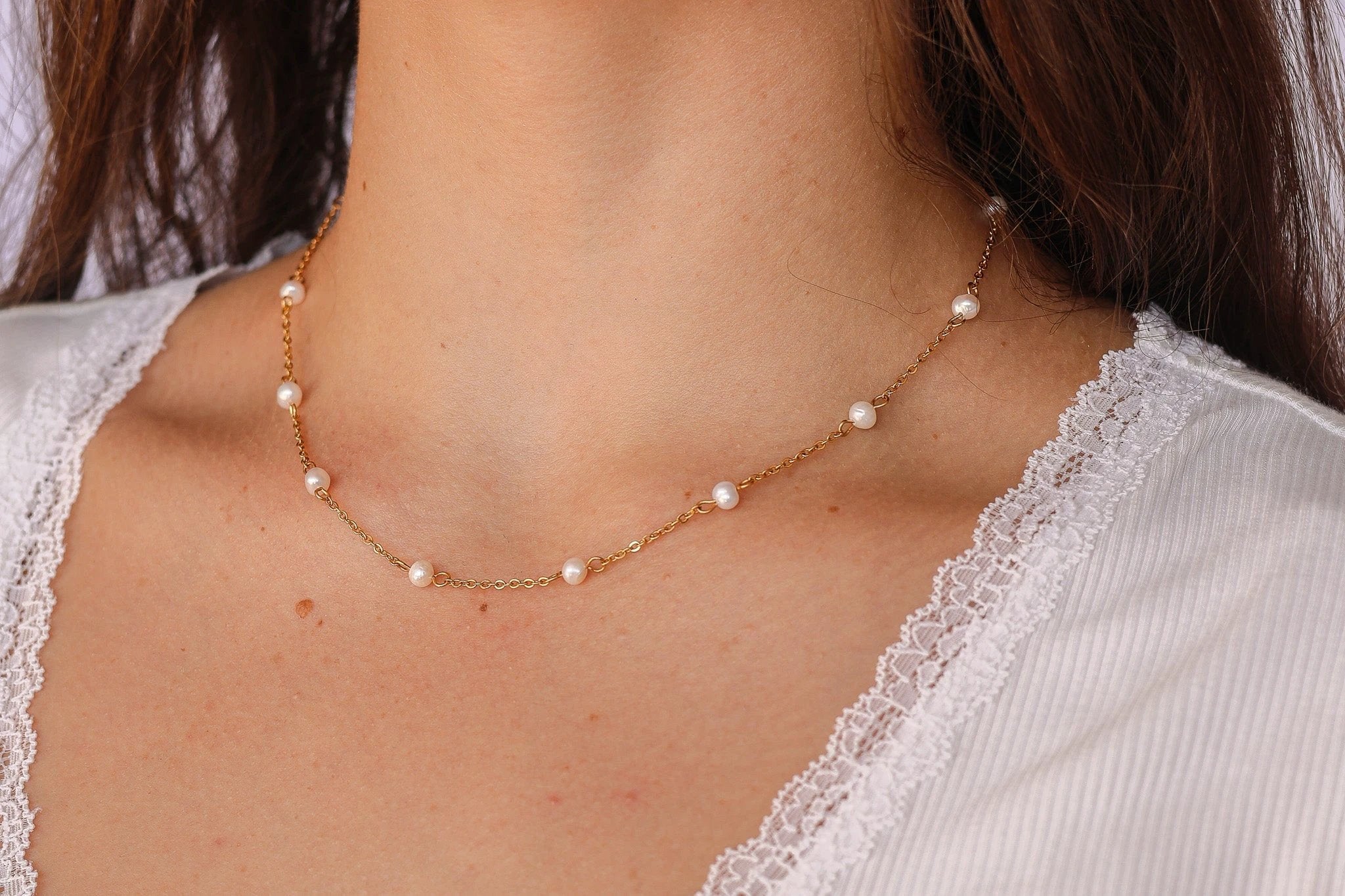 Evelynn Necklace by Rose & Clay
