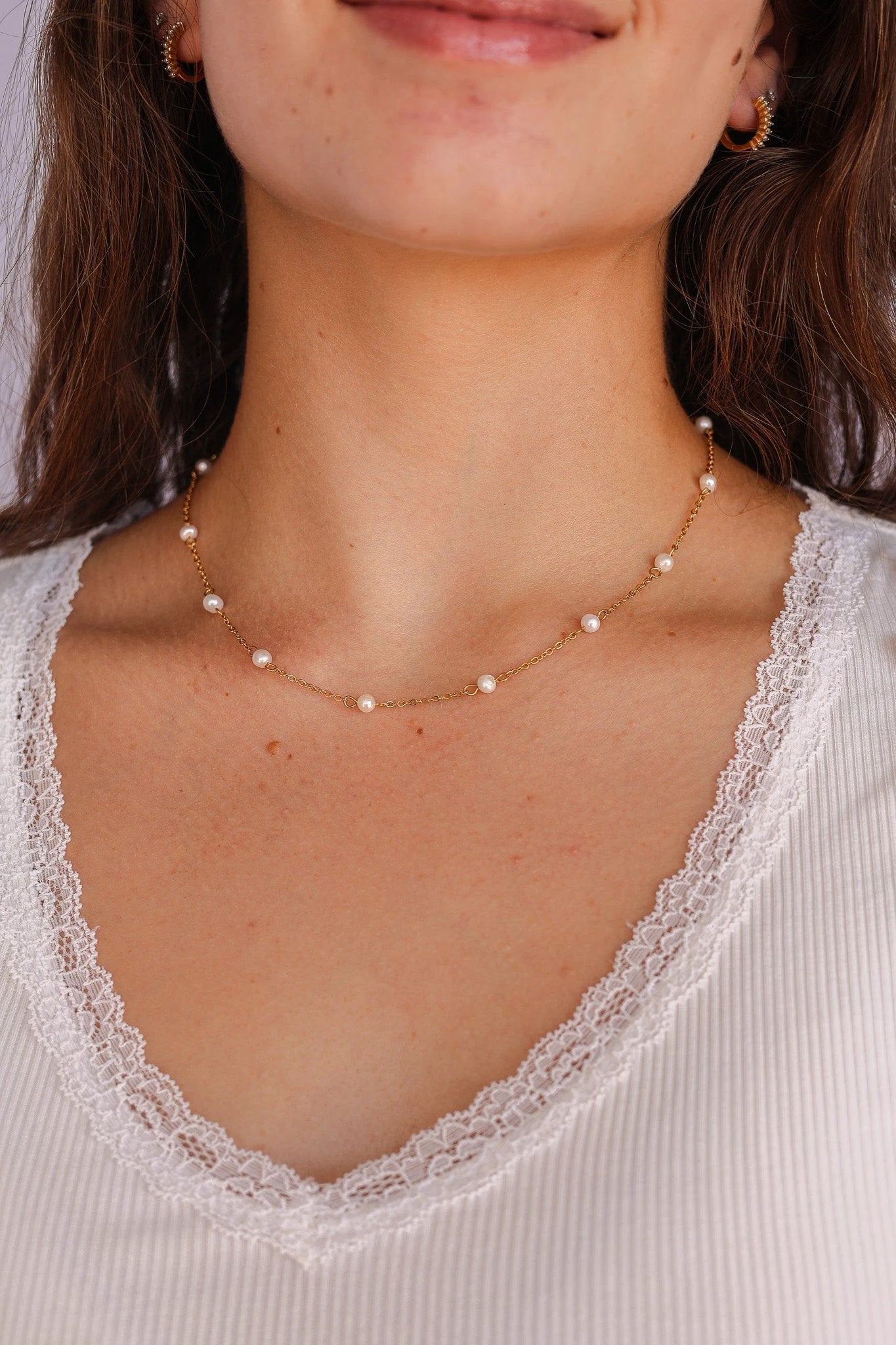 Evelynn Necklace by Rose & Clay