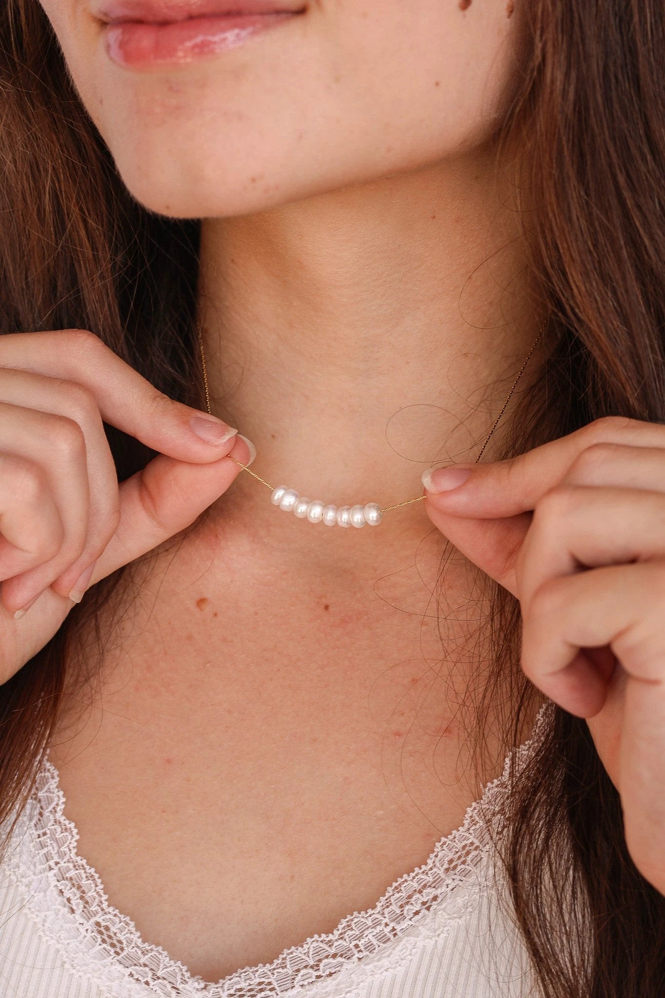 Pirouette Necklace by Rose & Clay