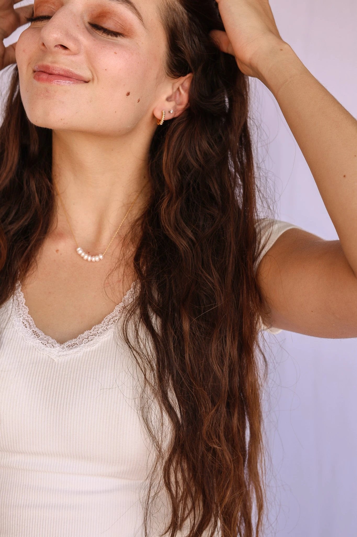 Pirouette Necklace by Rose & Clay