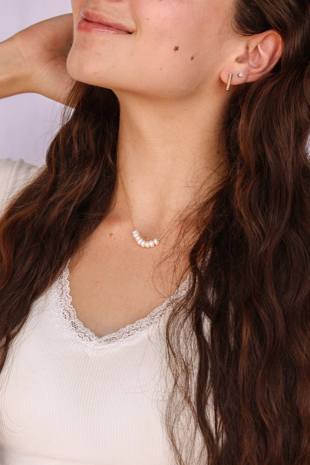 Pirouette Necklace by Rose & Clay
